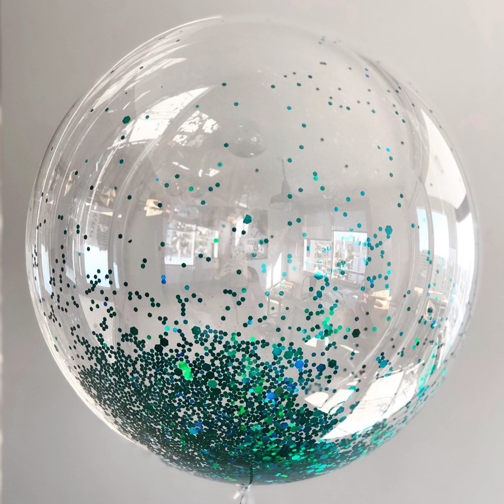 GLOBO CON BRILLO 1PC