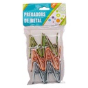 Pinza de metal 12 piezas