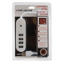 Hub 2.0 USB de 4 puertos