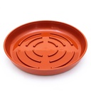 Base para plantera marrón 26cm