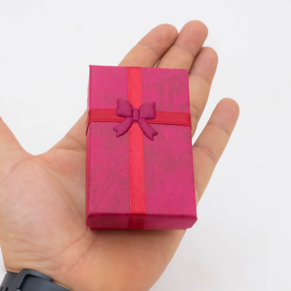 Cajita de regalo para arito y anillo 5*8cm