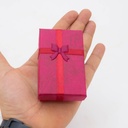 Cajita de regalo para arito y anillo 5*8cm