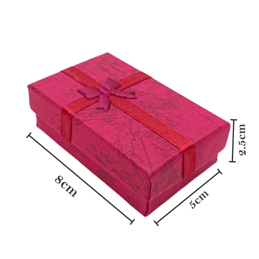 Cajita de regalo para arito y anillo 5*8cm