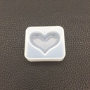 Molde de silicona corazón 3D 48*42*11mm