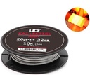 UD ALIEN WIRE KA1+SS316L[26GA*3+32GA] 3.6OHM/M 9FT