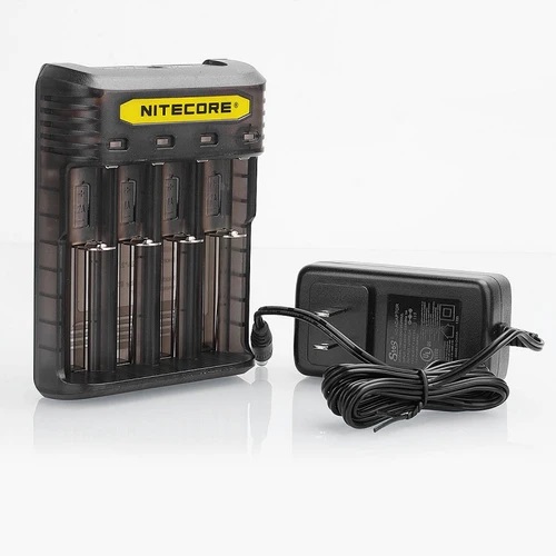 NITECORE INTELLICHARGER Q4 US PLUG CHARGER CLEAR