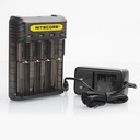 NITECORE INTELLICHARGER Q4 US PLUG CHARGER CLEAR