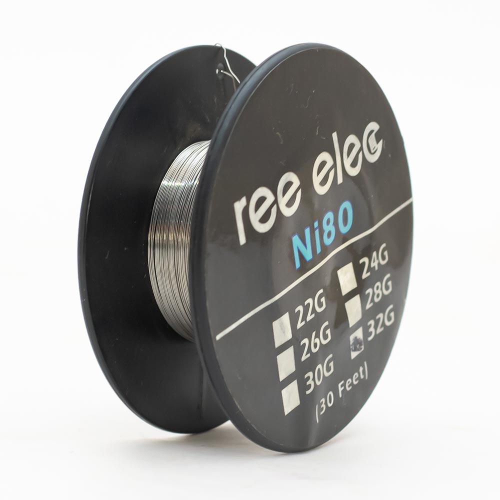 REE ELEC 32G 10M/ROLL NI80 WIRE