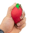 Squishy llavero forma frutilla 1 Ud.