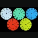 Proyector de reloj analógico