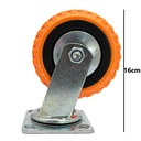 Rueda giratorio 16cm WYNNS
