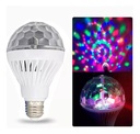 Foco LED giratorio con luces de discoteca