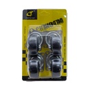 Set de ruedas 4cm 4 piezas