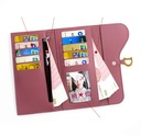 Billetera de cuerina para dama