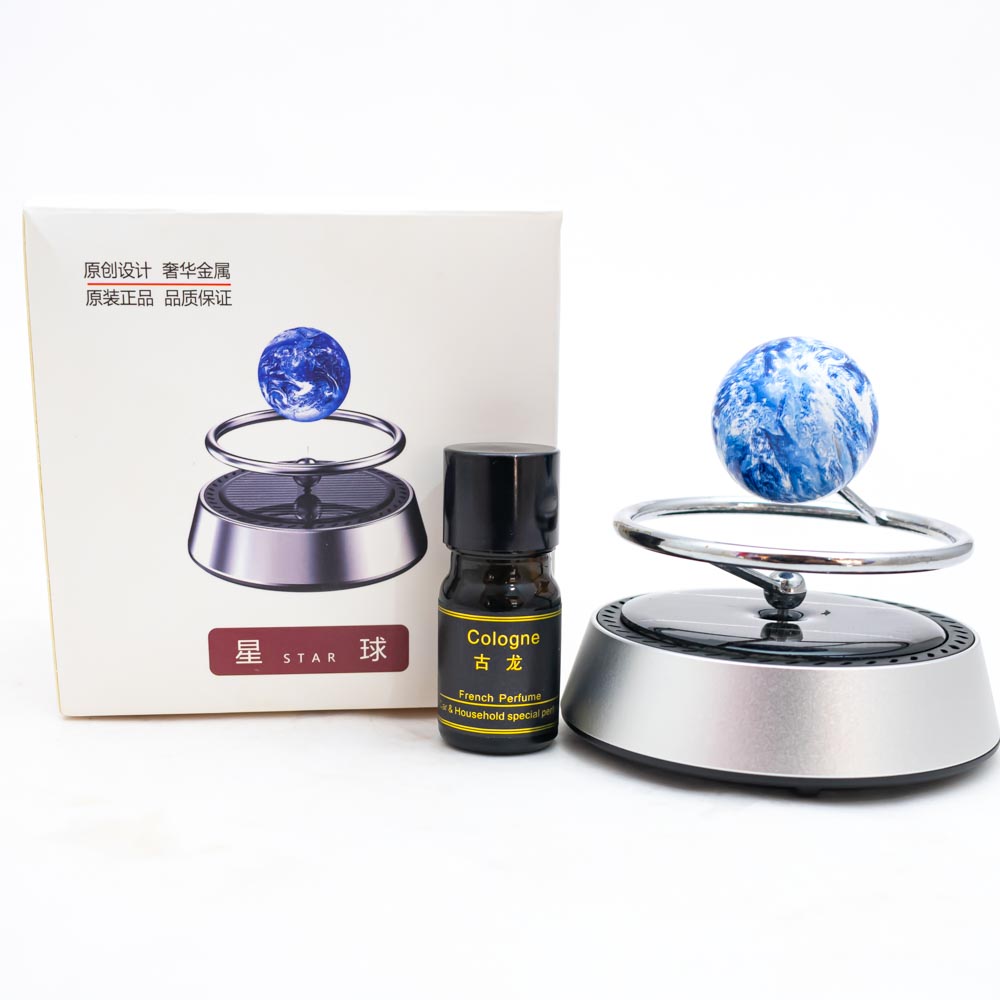 Aromatizante solar diseño planeta