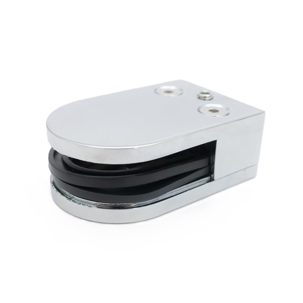 Soporte clip para vidrio 24*42*64mm (8-10mm)