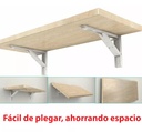 Soporte de ángulo plegable 12"