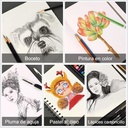 Cuaderno premium de dibujo 30 hojas A3