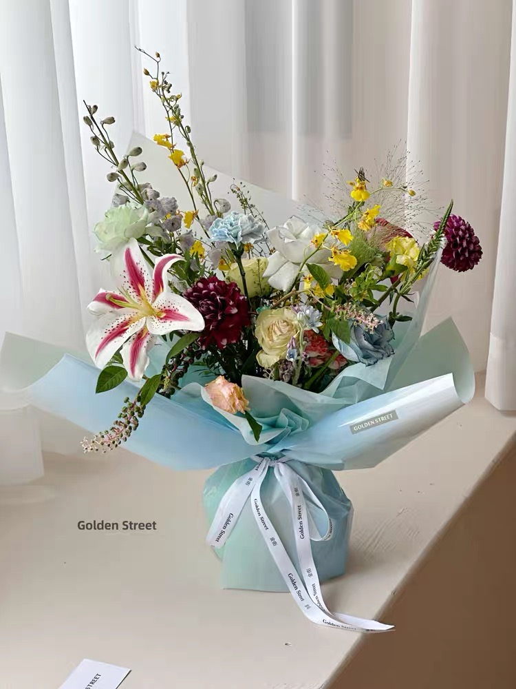 Papel coreano efecto difuminado 58*58cm 20 hojas