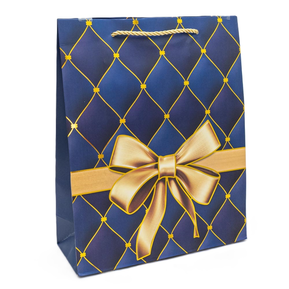 Bolsa para regalo con brillo 26*32*10cm