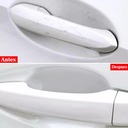 Adhesivo protector para manija de automóvil 8 piezas