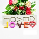 Molde de silicona para repostería Love 16*4.7cm