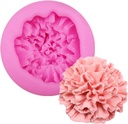 Molde de silicona forma capullo clavel 7cm