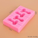 Molde de silicona erótico 4 divisiones 12.7*8cm