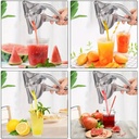 Exprimidor de fruta inoxidable