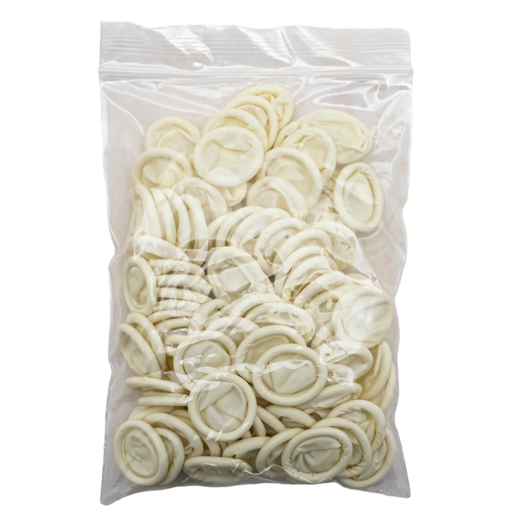 Látex desechable para dedos 100 piezas