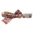 Collar con moño para mascota 4 piezas