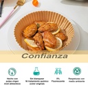 Papel absorbente para AIR FRYER 50 papeles