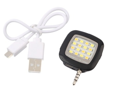 Luz led para selfie con USB