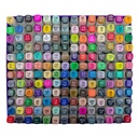 Marcador + pincel con caja MOBEE 168PC twin marker