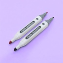 Marcador + pincel con caja MOBEE 168PC twin marker