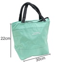 Bolso térmico colorido 22*30cm