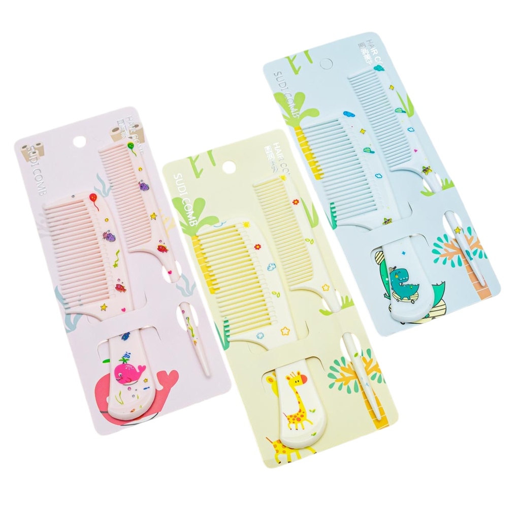 Set de peine infantil 2 piezas