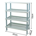 Estante de 4 pisos 57*72*24cm