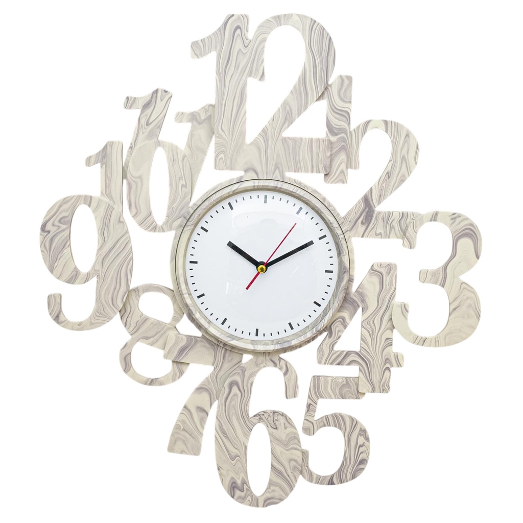 Reloj número tridimensional 40*40*3.5cm