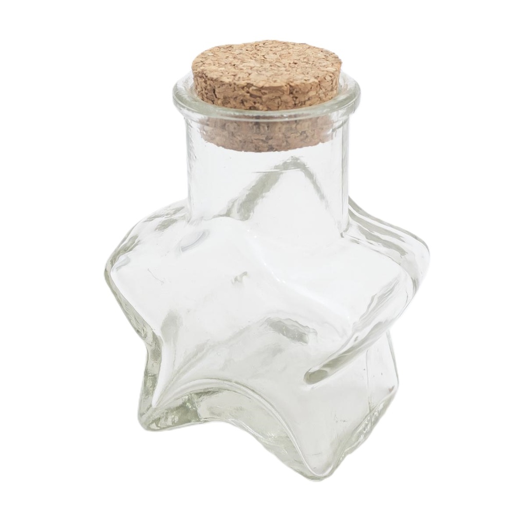 Frasco de vidrio Forma estrella
