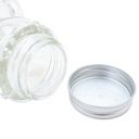 Frasco de vidrio forma oso 8cm