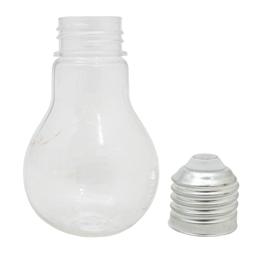 Frasco de plástico forma foco 10*5cm