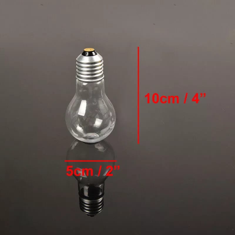 Frasco de plástico forma foco 10*5cm