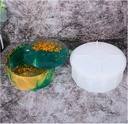Molde de silicona alhajero circular 16cm