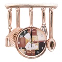 Reloj de pared diseño cubiertos 35cm