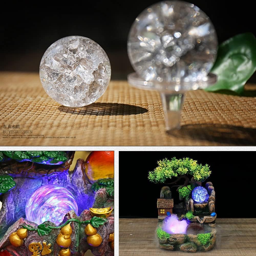 Bola de cristal para fuentes
