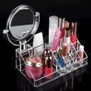 Organizador acrílico con espejo 13*21cm