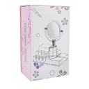 Organizador acrílico con espejo 13*21cm