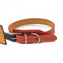 Collar para mascota cuerina 38cm