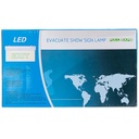 Cartel LED exit 20*36cm